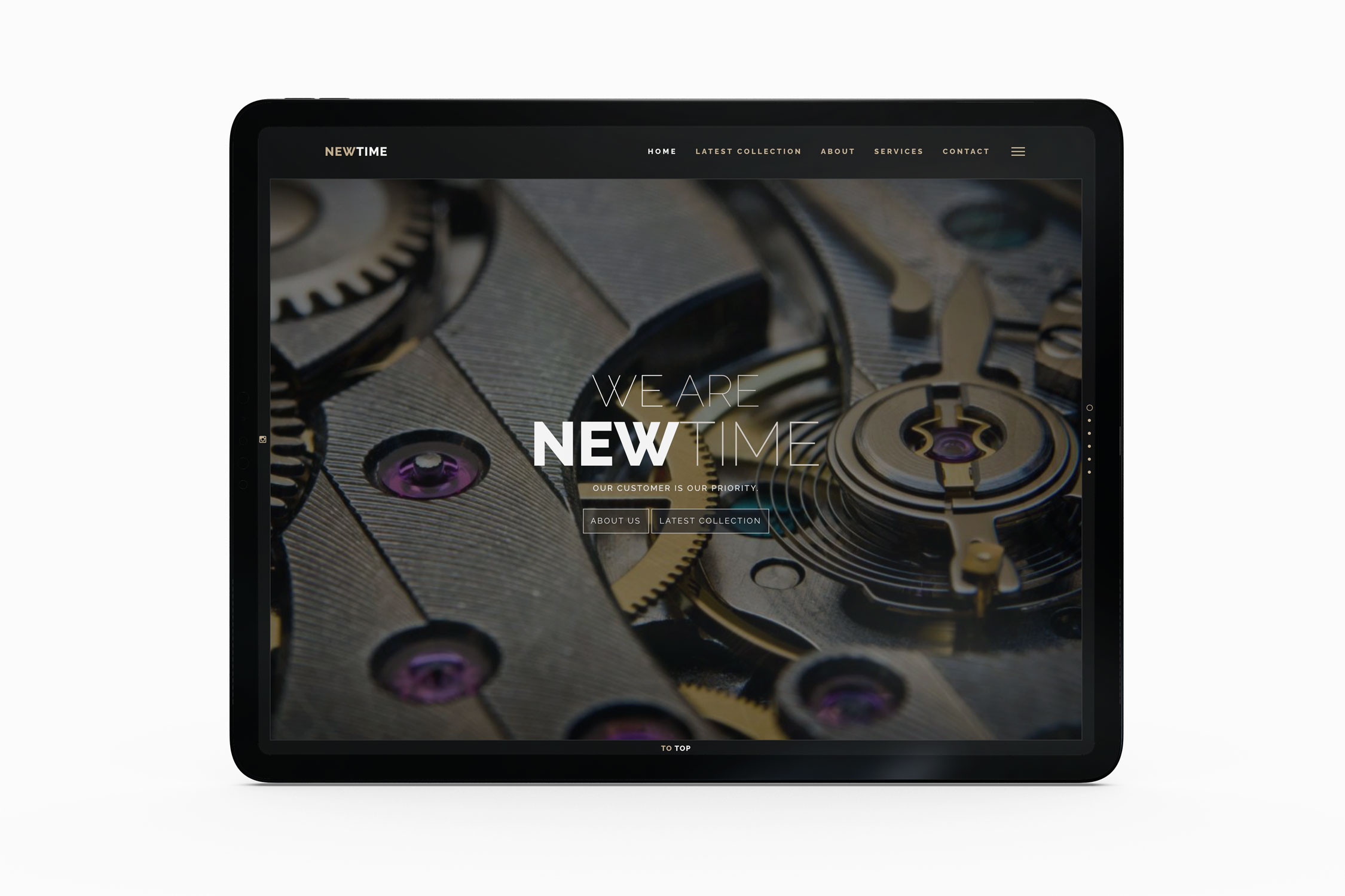 Consumer Goods Website Project