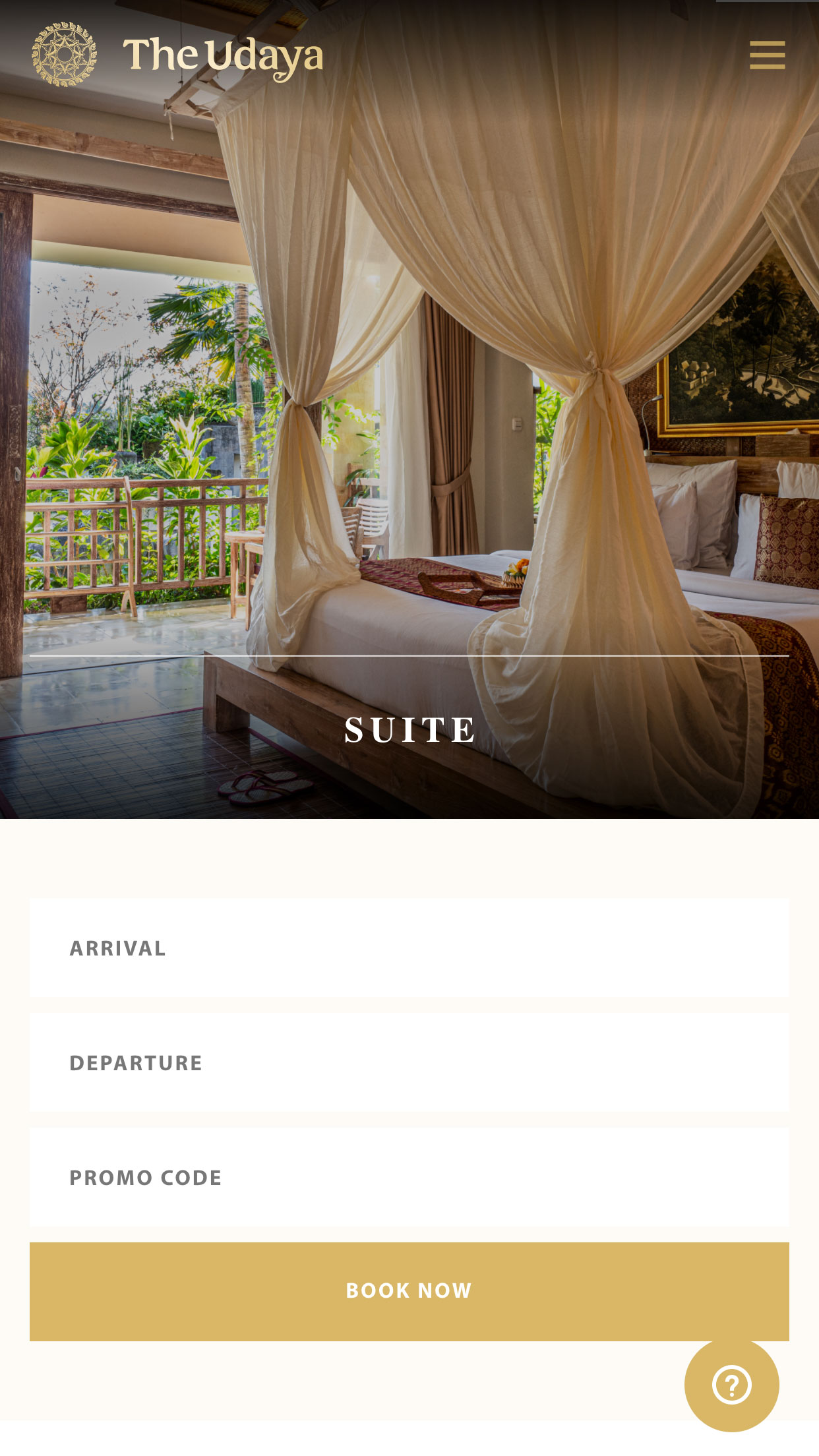 Accommodation Page Mobile Preview